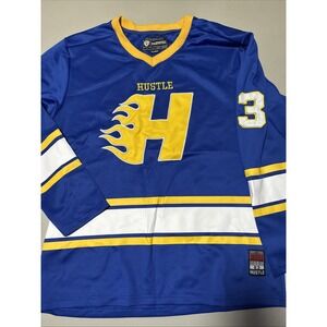 Men's Blue Encrypted Hustle Jersey Deadstock Size X-Large